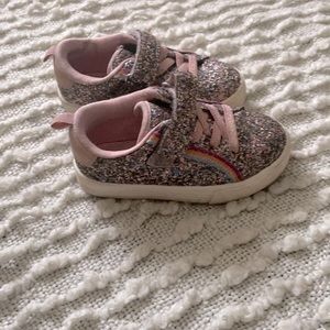 Cute glittery sneaker with strap